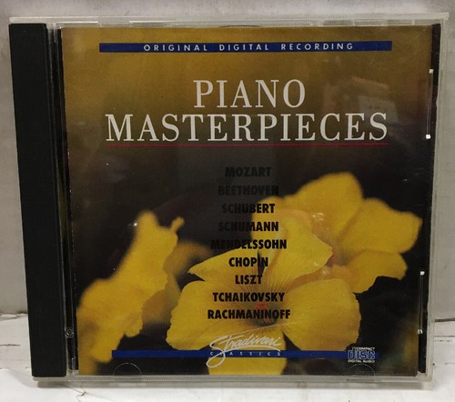Piano masterpiecs various - piano, cd