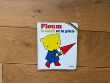 Lise MARIN Ploum le soleil et la pluie Nathan livre cartonné