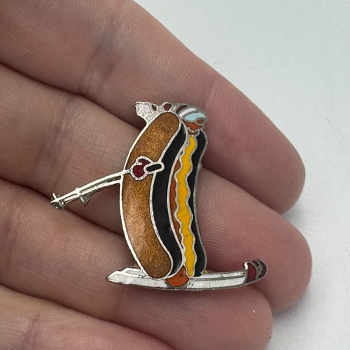 Skiing hot dog frank wiener - hot,