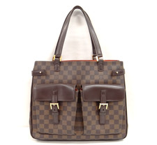 Louis Vuitton Uzes Shoulder Bag Damier Ebene Canvas France 60220285000