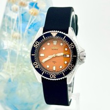 Montre Seiko Diver 150 m à quartz modèle 2625-0010 couleur argent orange