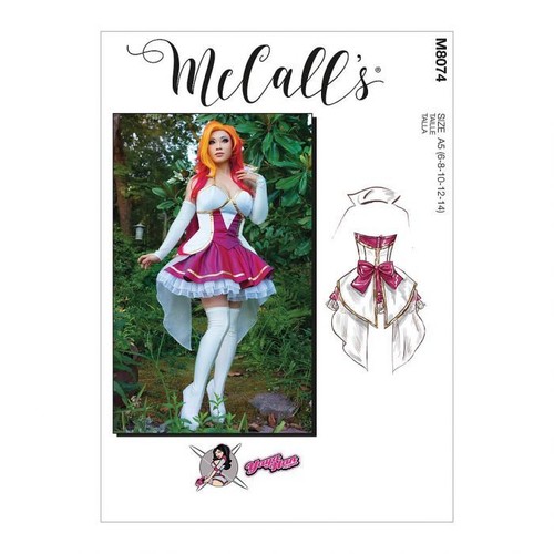 8074 patron mccall costume - ,