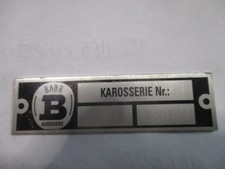 Panneau Type BMW Baur opel