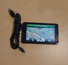 GARMIN Nüvi 3790 Voice-activated GPS Navigation System and USB cable,tested!!!
