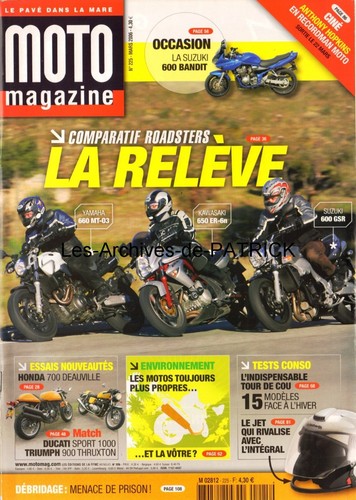 Moto magazine 225 - ducati, 1000