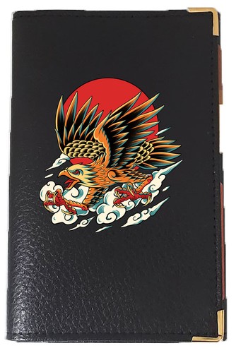 Etui carte grise - noir, cuir