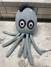 Ferm Living Plush Crib Pull Musical Octopus Plush Jean 