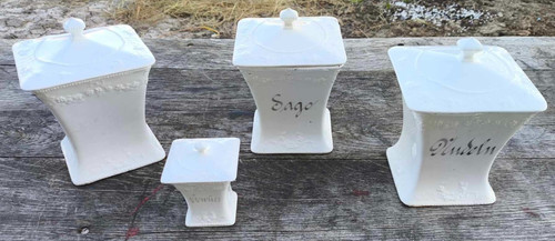 Pots épices vintage en - 4,