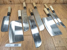 Lot Endommagé De Couteaux De