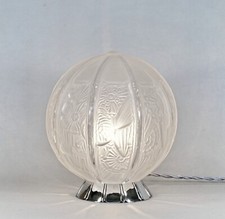 HANOTS : a French 1930 ART DECO LAMP  ........ muller degué daum era France 1925