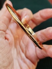 Bracelet jonc or jaune 18