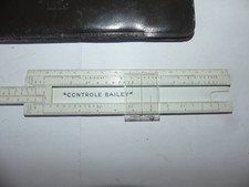 REGLE A CALCUL CONTROLE BAILEY