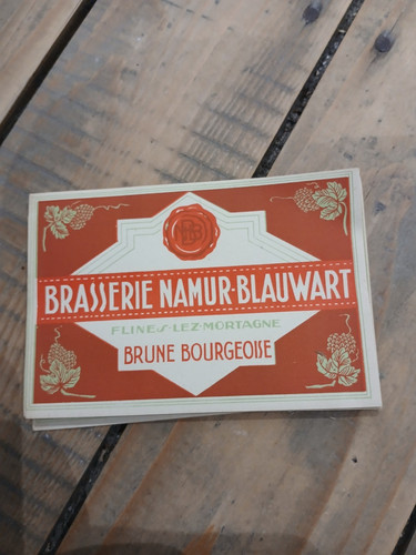 étiquette biere brasserie