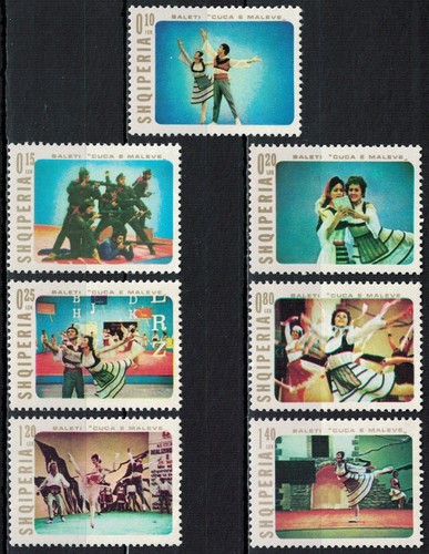 Albania 1976 ballet cuca - ballet,