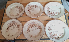 6 assiettes PLATES  en