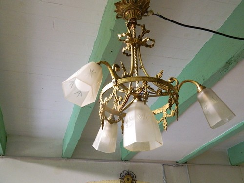 Lustre art déco - art,