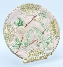 Assiette barbotine faïence