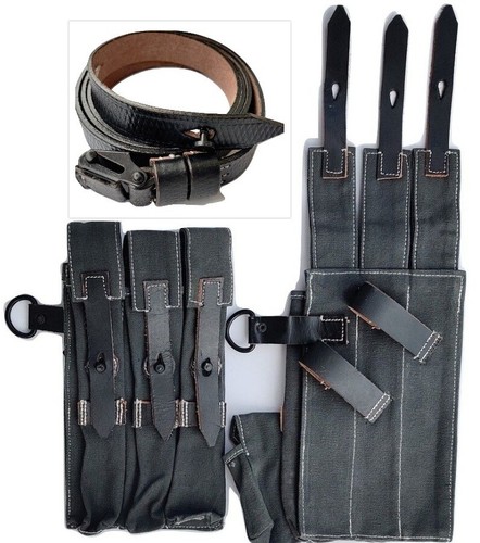 Wwii pouch set grey - mp,