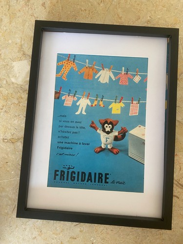Cadre publicité vintage - cadre,