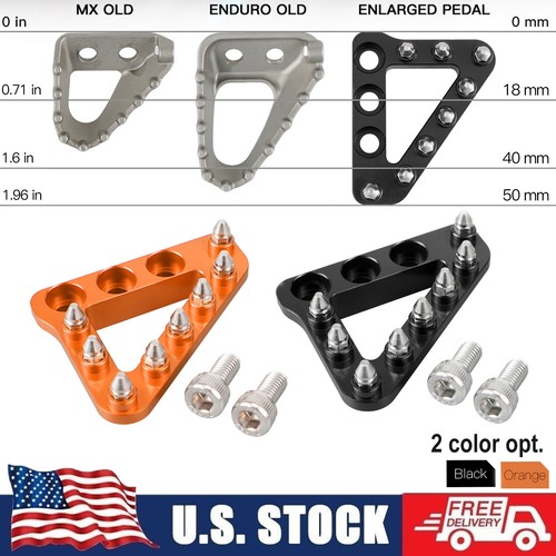 Rear brake pedal step - brake,
