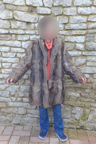 Manteau fourrure de - en,