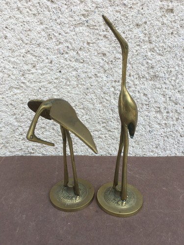 Anciens oiseaux laiton - anciens, en