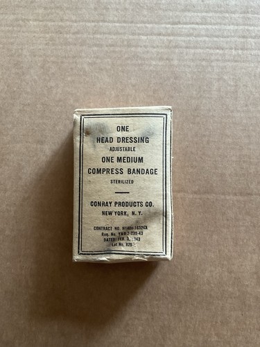 Rare ww2 head - dressing, feb