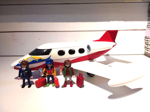 Playmobil avion jet privé - avion, /