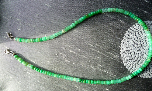 Collier perles aventurine - perles, en