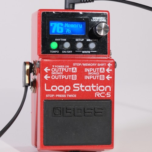 Boss loop station - loop, guitar