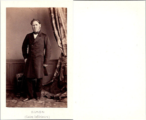Cdv joseph simon - cdv, homme