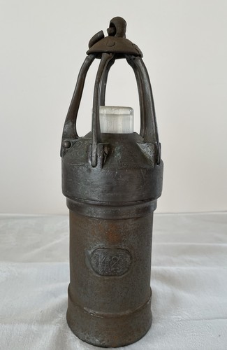 Lampe ancienne mineur - de,