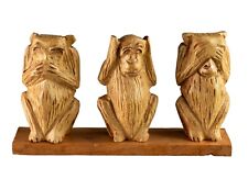 Statue 3 Singes de la Sagesse