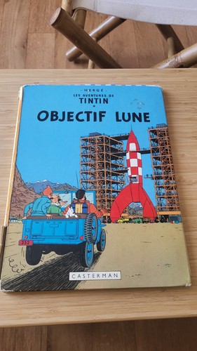 Tintin objectif lune herge - tintin,