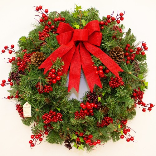 Grande couronne noël - couronne, de