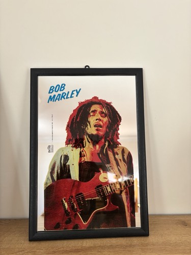Miroir bob marley cadre noir - marley,