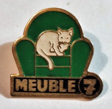 A07 / Pin's Pins Pin VINTAGE (Pin) Furniture 7 Cat Chair