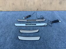 INFINITI QX30 2017-2019 OEM FRONT REAR LEFT RIGHT ILLUMINATED DOOR SILLS (SET)