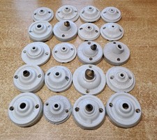 1 rosace plafonnier ou applique en porcelaine monte et baisse au choix parmi 20