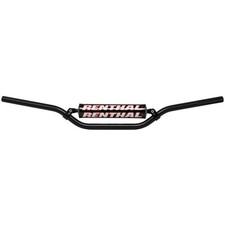 Renthal Enduro High 22mm Braced Bike Handlebar Black for Kawasaki KLE 500 05-07