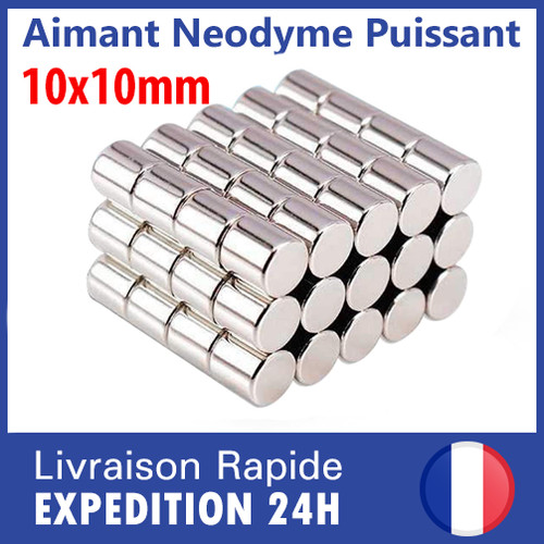 10x10 aimant neodyme - mm,