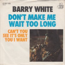 Barry White Don't Make Me Wait Too Long - 45T x 1