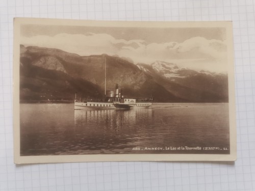 Cpa annecy lac et la - cpa,