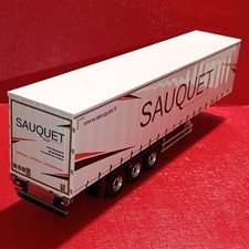 REMORQUE TAUTLINER PUB transports SAUQUET 1/43 ELIGOR camion