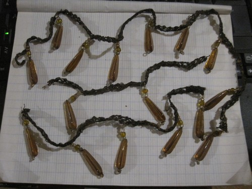 Lot pendentifs perles - de,