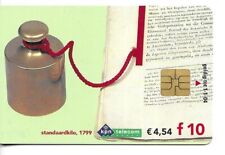 RARE / TELEPHONE CARD - ANTIQUE BRASS WEIGHT ROBERVAL BALANCE / PHONECARD