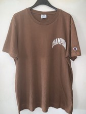 T Shirt Homme Champion Usa Vintage Marron Taille L