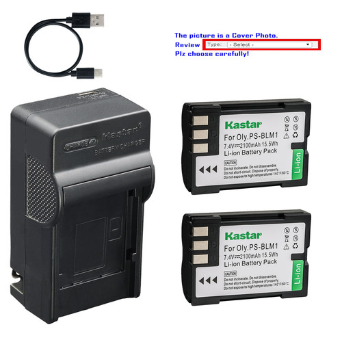 Kastar blm1 battery usb c - kastar, usb-c