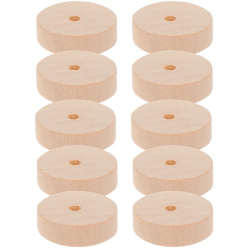 10pcs roues bois - roues,