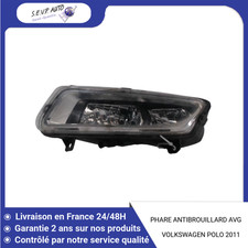 🇫🇷 PHARE ANTIBROUILLARD AVANT GAUCHE VOLKSWAGEN POLO 2009- ➤6R0941061B ♻️